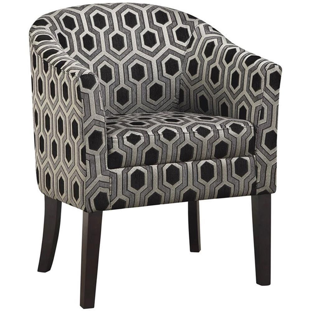 Jansen Upholstered Barrel Chair