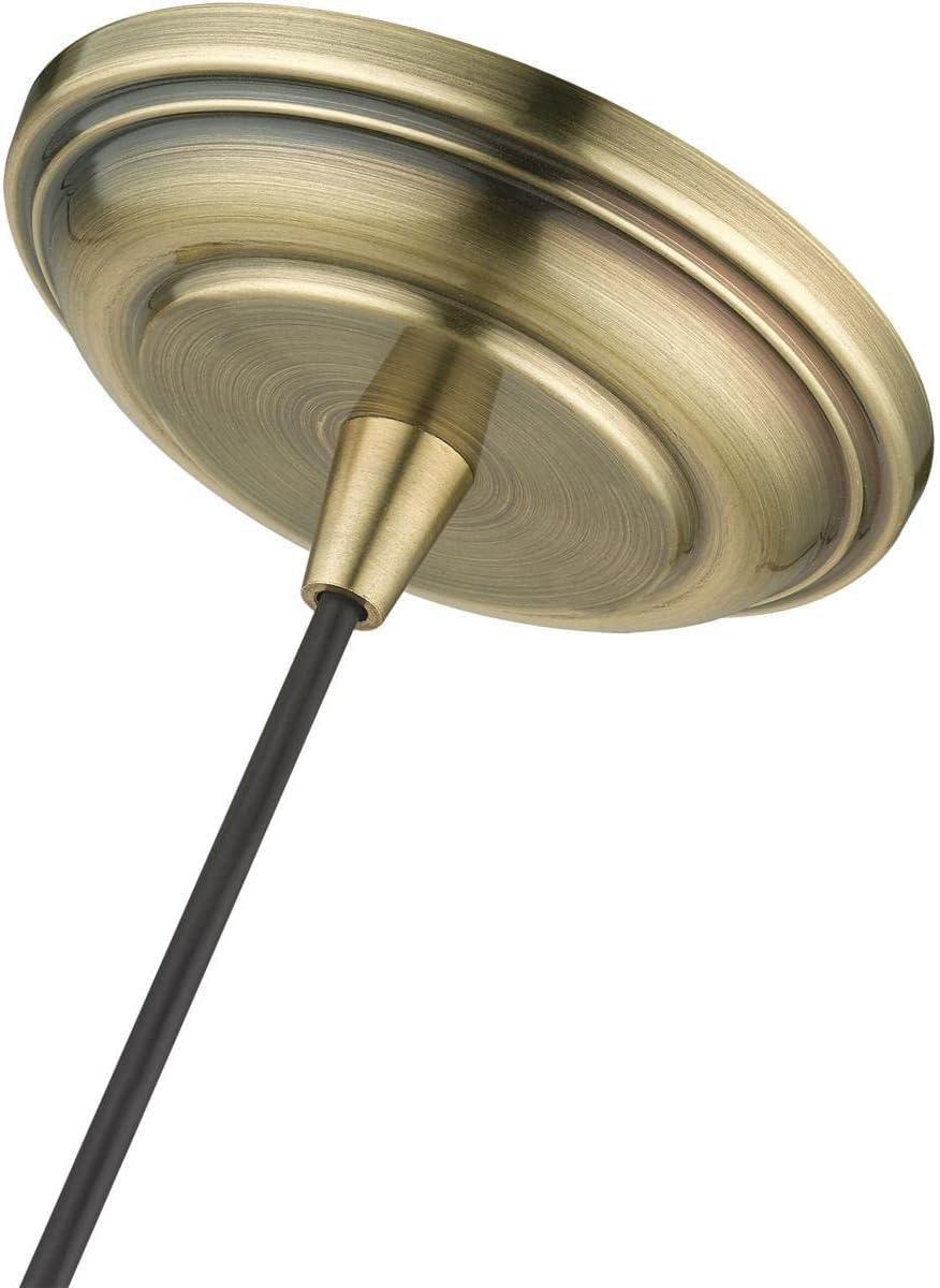 Livex Lighting Moreland 1 - Light Pendant in Antique Brass