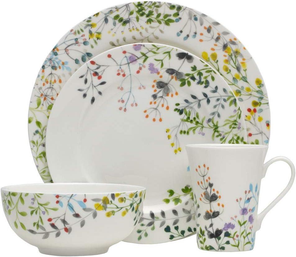 Mikasa Tivoli Garden 16-Piece Dinnerware Set, Service 4