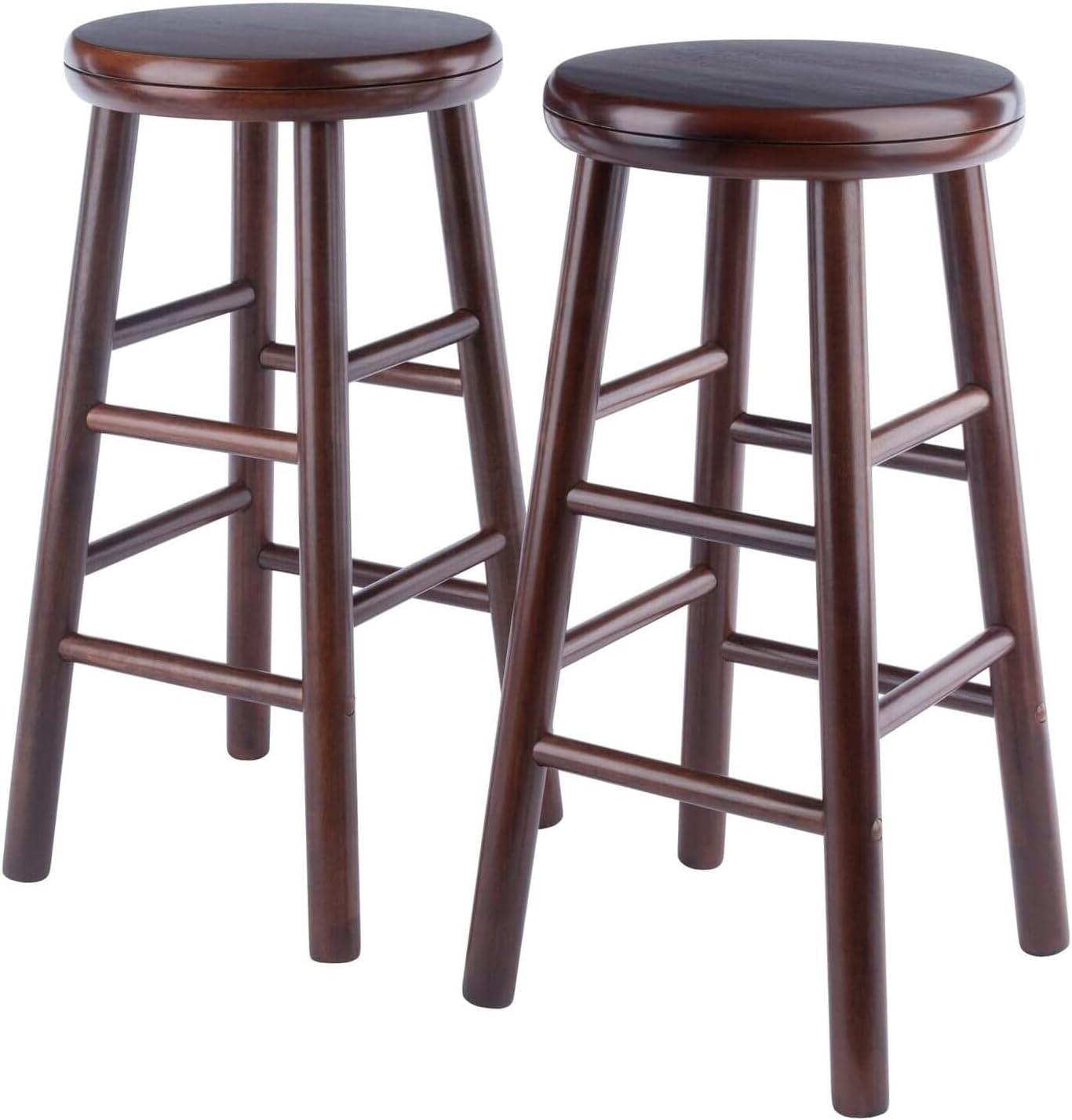 Winsome Shelby 2-pc Swivel Seat Counter & Bar Stool | Wayfair