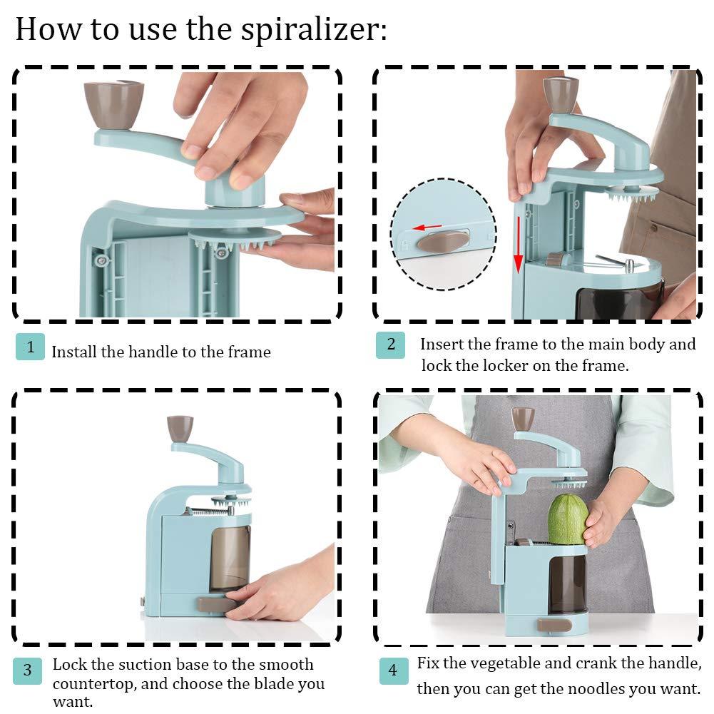 BTERAZ Manual Pasta Maker