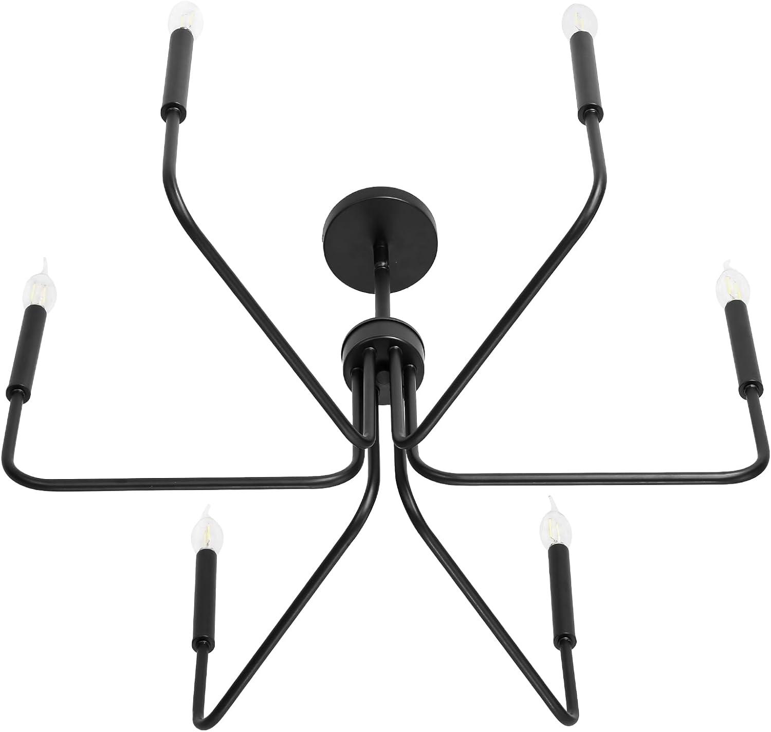 Wrought Studio™ Dimmable Linear Pendant Light 20W 47in LED Linear Light Fixture Chandelier