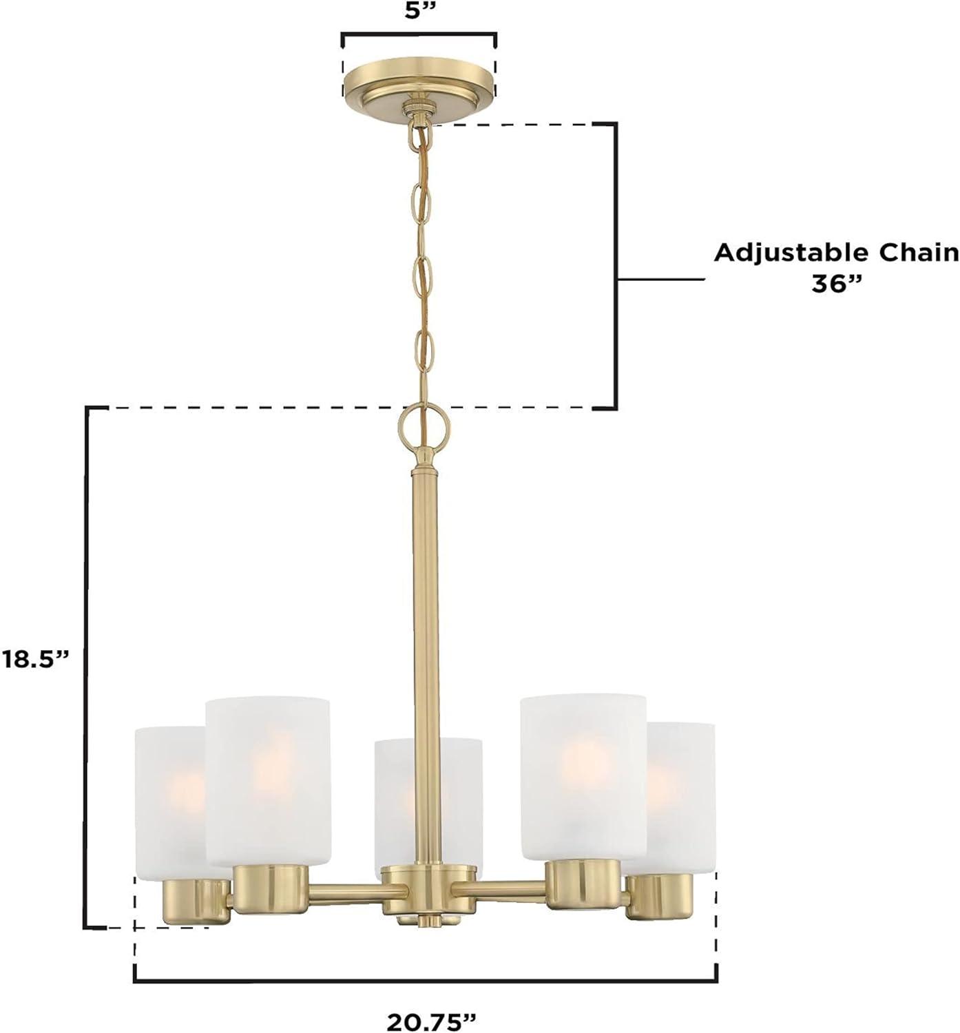 Sylvestre 5 - Light Dimmable Classic / Traditional Chandelier