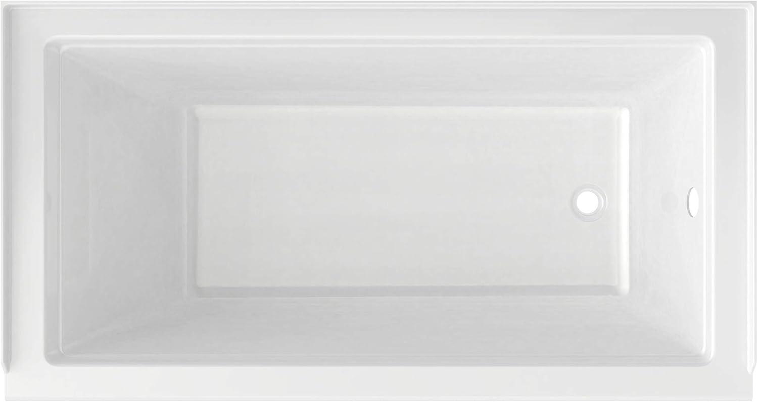 Town Square S 60'' x 32'' Alcove / Tile In Soaking Fiberglass Bathtub