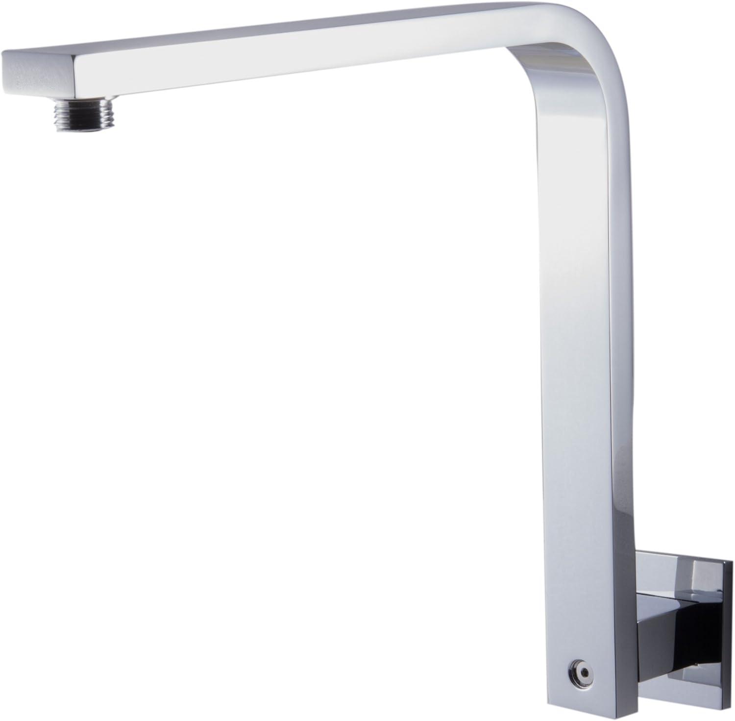 12" Square Raised Wall Mounted Shower Arm