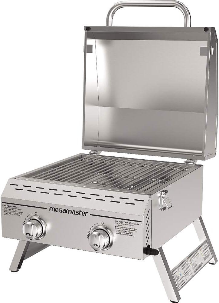 Megamaster 2 Burner Tabletop Gas Grill