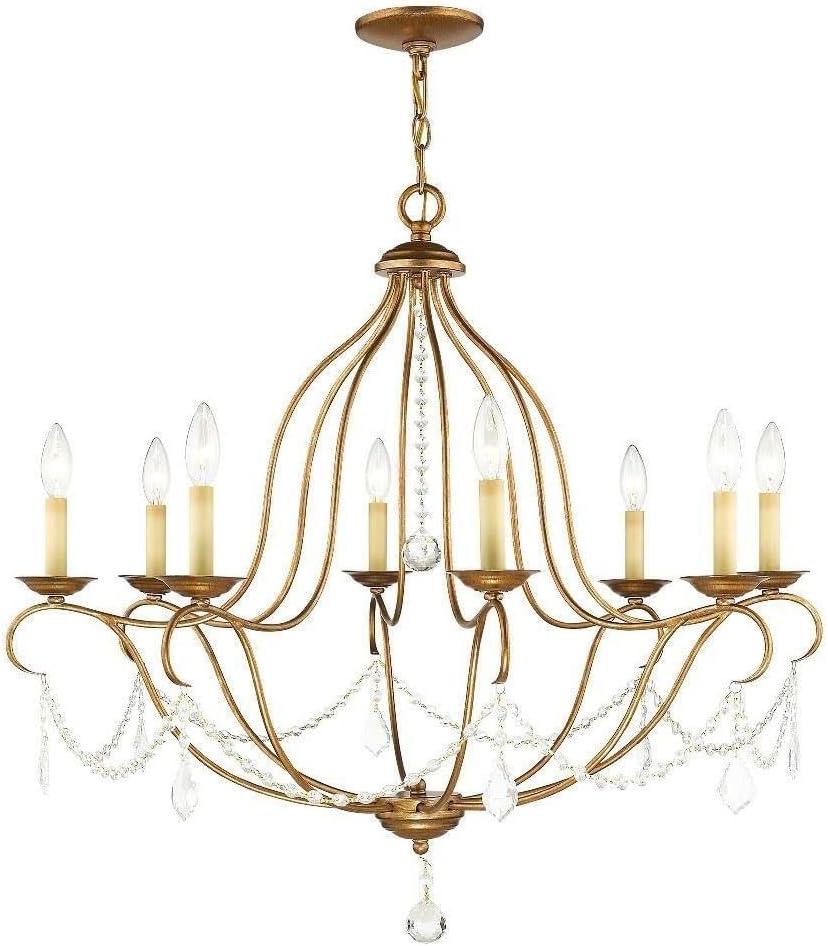 Chesterfield 8 - Light Dimmable Empire Chandelier