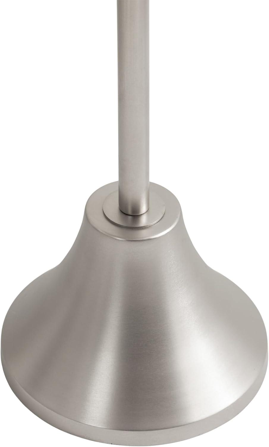 Kate and Laurel Sanzo Metal Side Table, 15x15x24, Silver