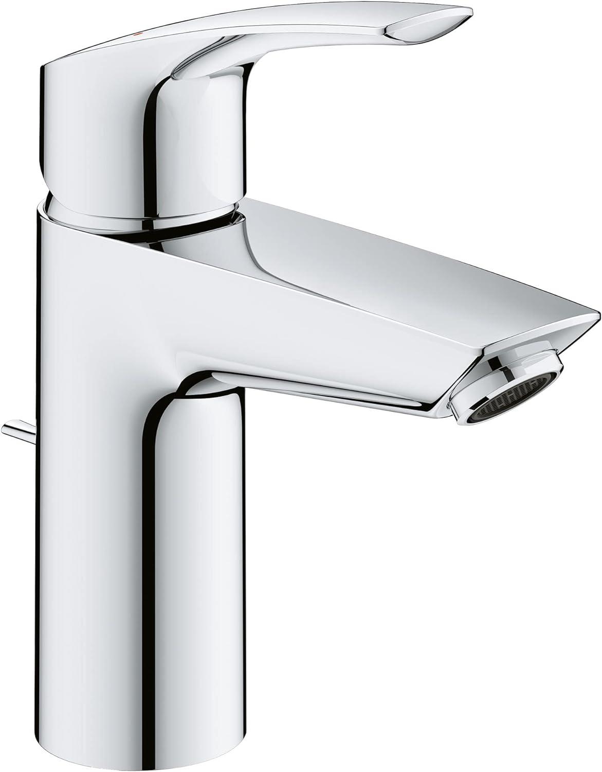 Eurosmart® Single Hole Bathroom Faucet with Drain Assembly