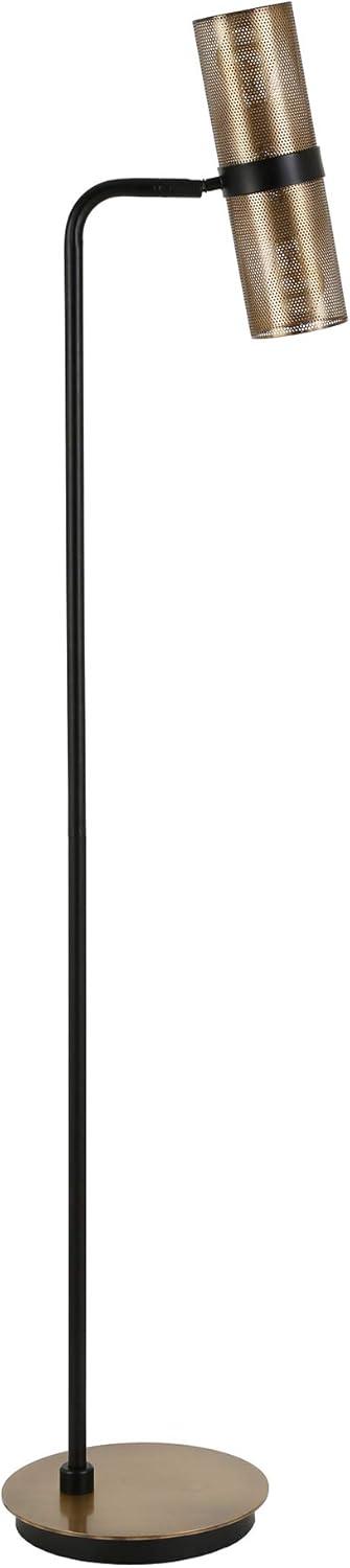 Evelyn&Zoe Industrial Metal Floor Lamp