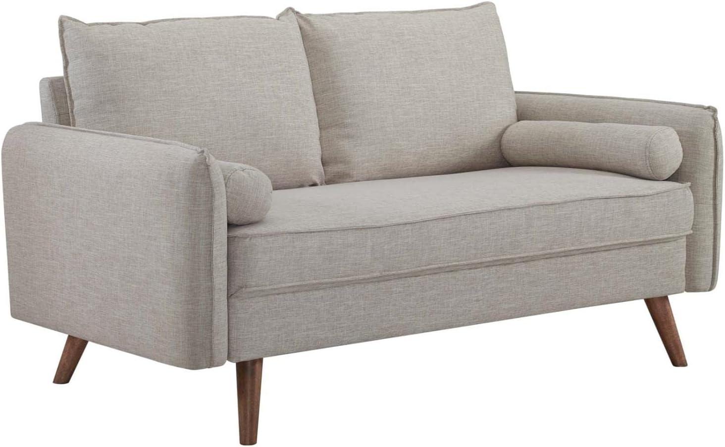 Modway Revive Upholstered Fabric Loveseat