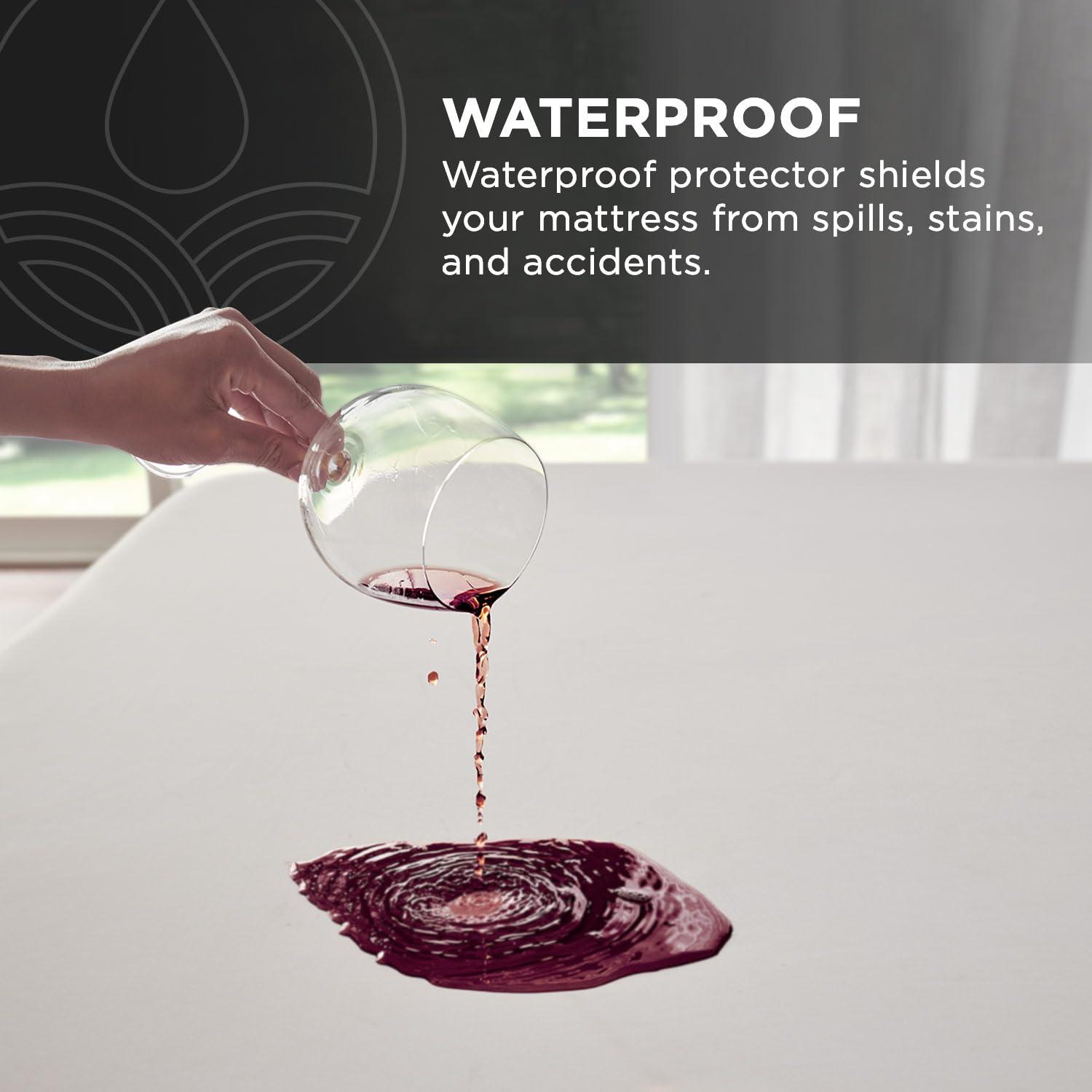 Tempur-Pedic Tempur-Protect Waterproof Mattress Protector, Twin XL, Adult