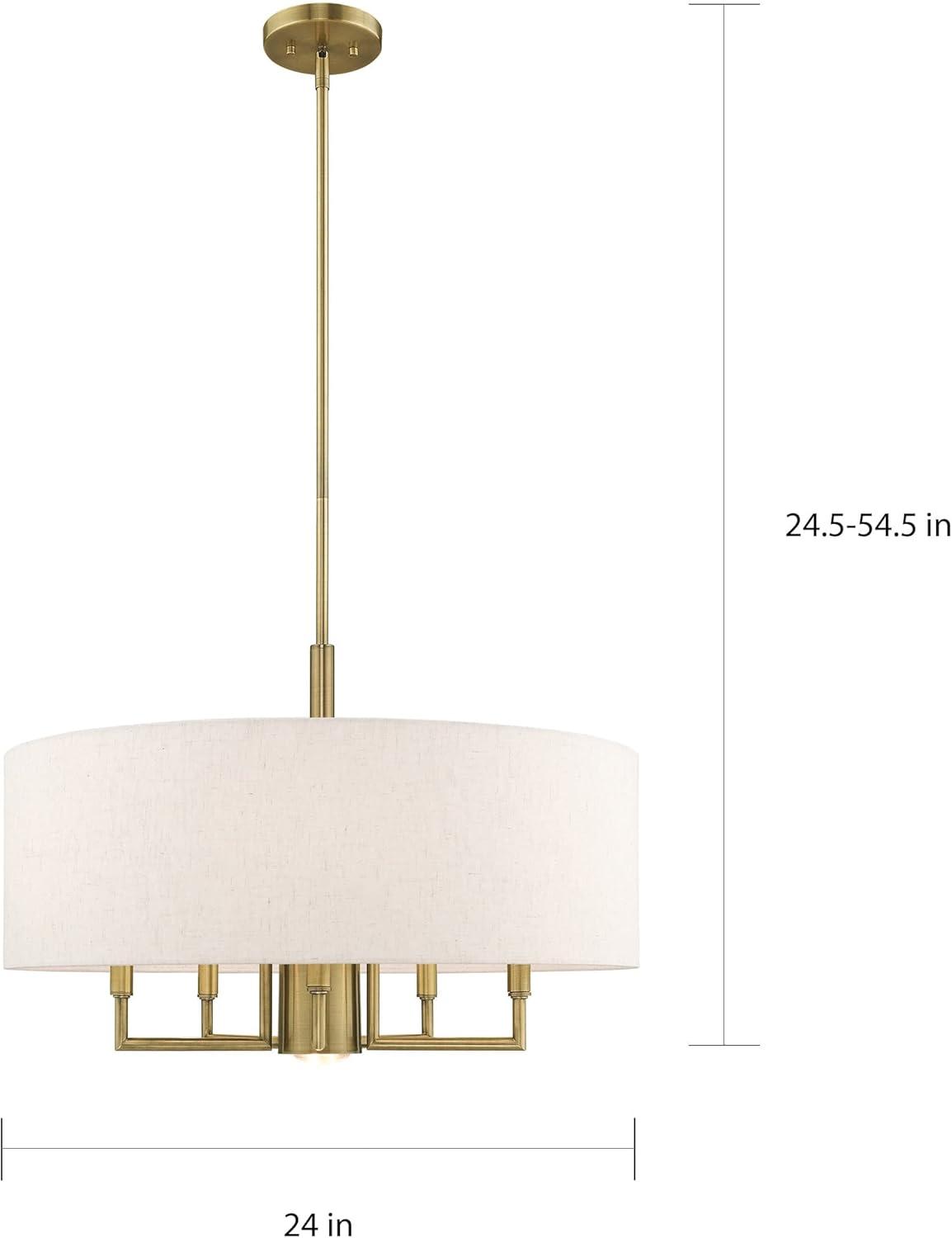 Lighting Lumens 6 - Light Drum Chandelier