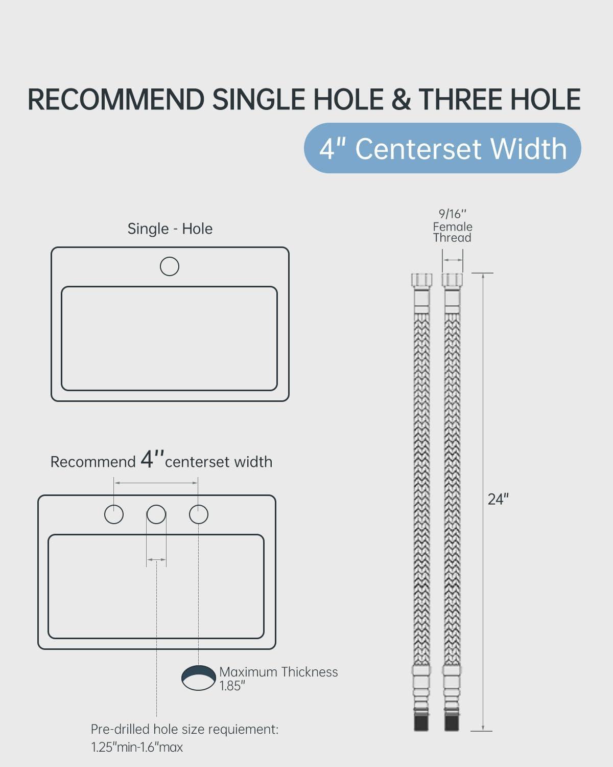 VIBRANTBATH Waterfall Low-Arc Single Hole Bathroom Faucet 6021-ORB