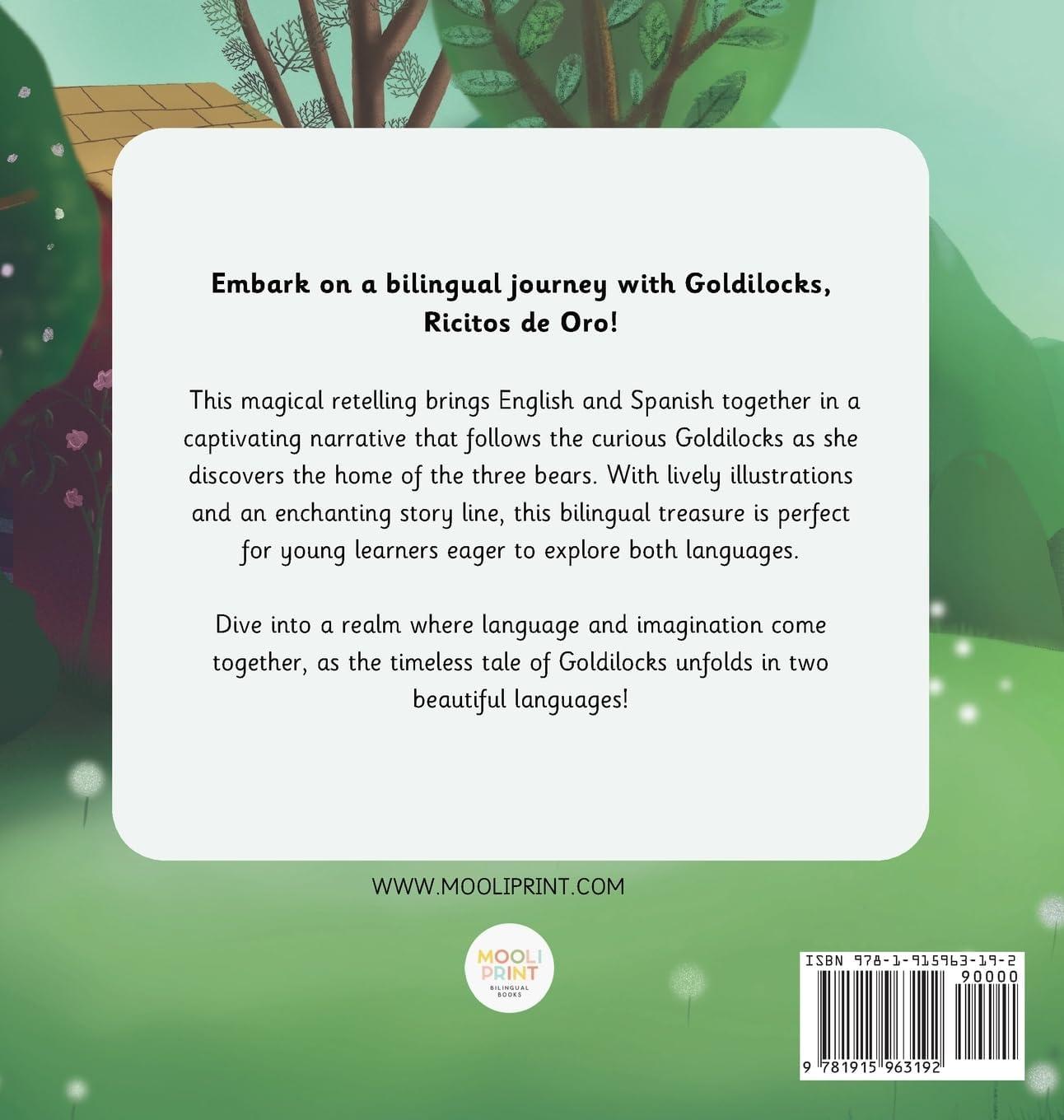 Goldilocks and the Three Bears Bilingual Spanish Hardcover Book