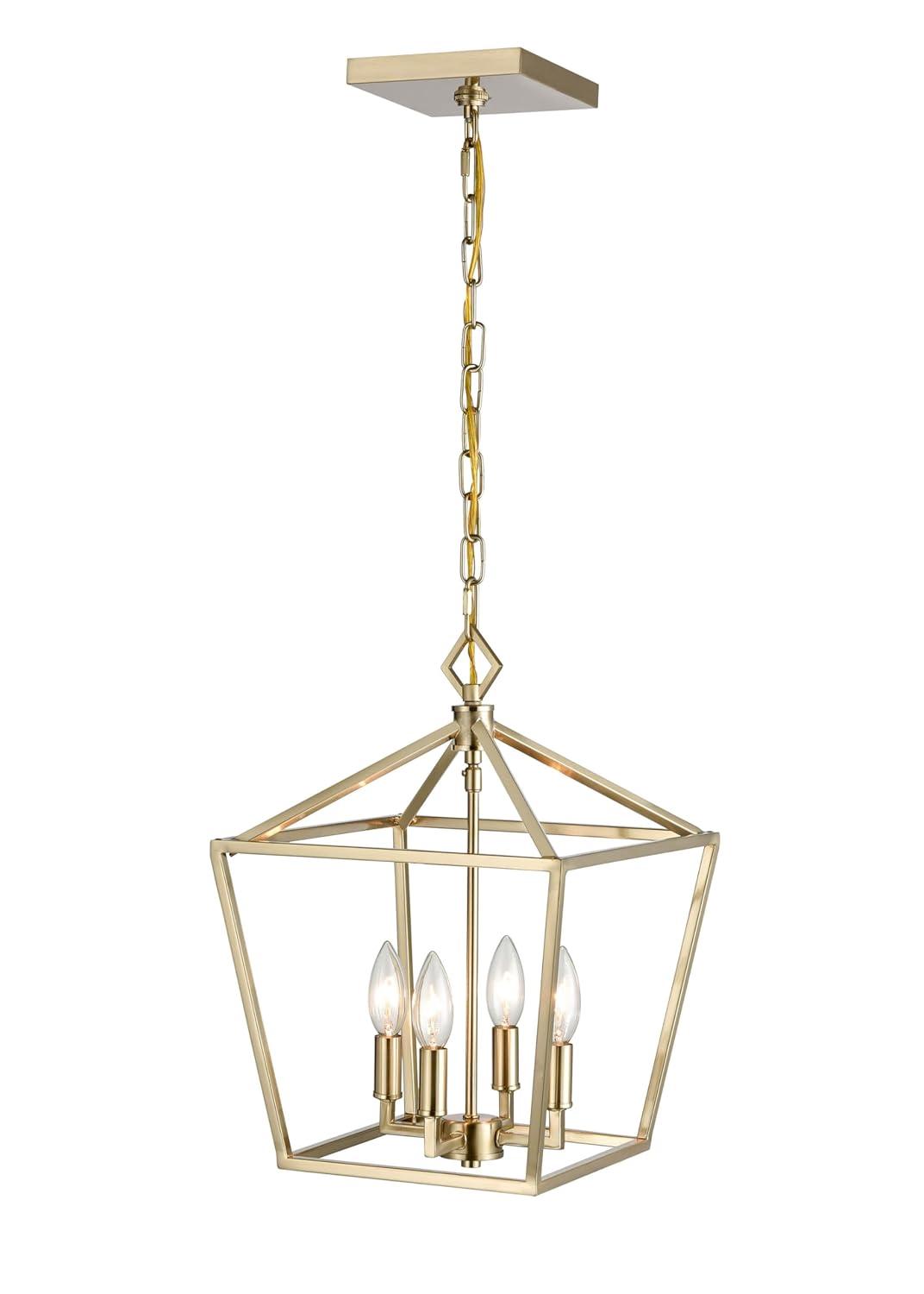 Millennium Lighting Ritner 4 - Light Pendant in  Modern Gold
