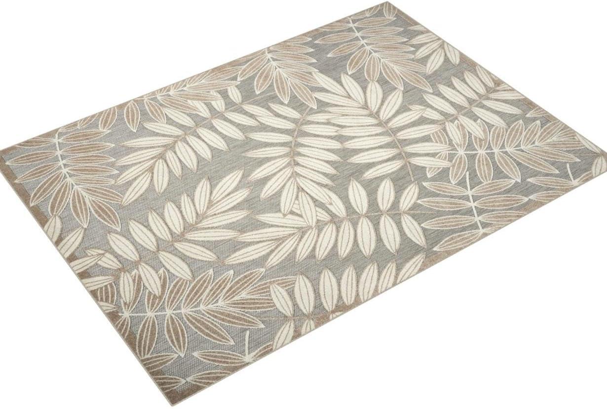 Nourison Aloha Floral Leaf Outdoor Area Rug