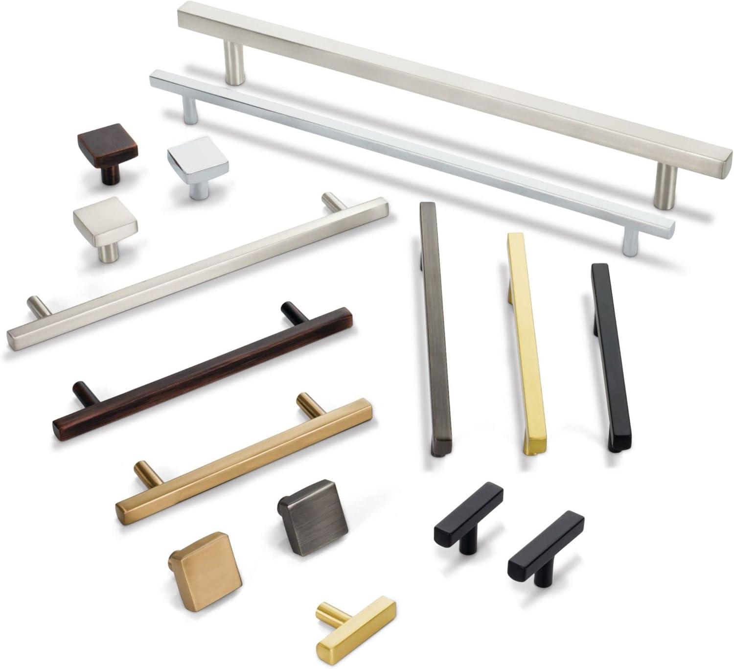 Dominique 1 1/8" Length Square Knob