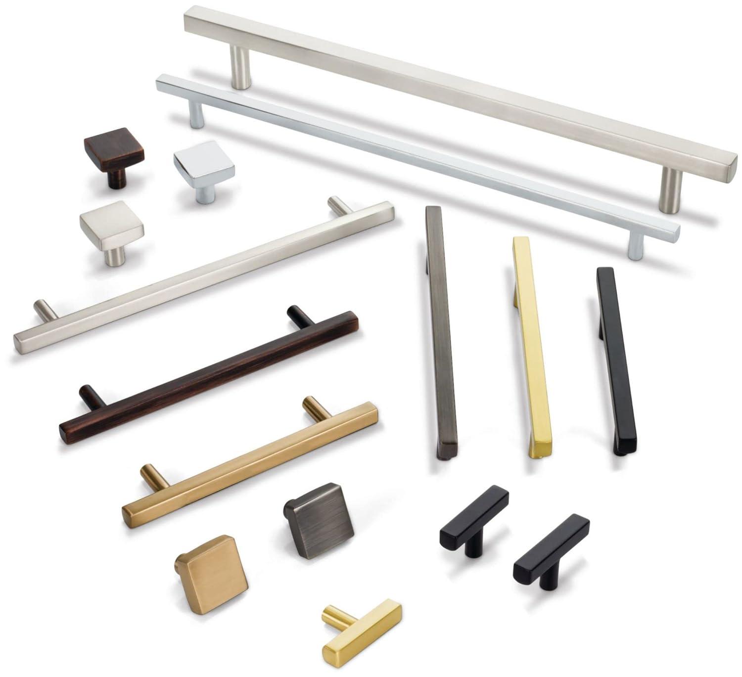 Dominique 1 1/8" Length Square Knob