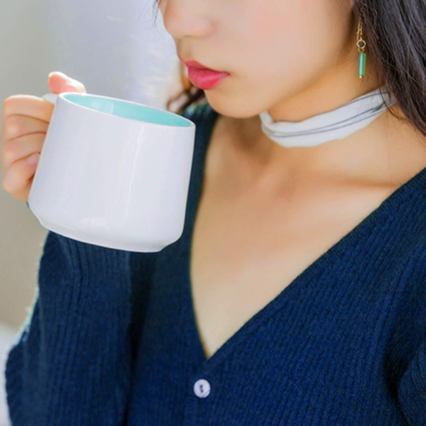 Clearance Cow Mug with Cow Inside Cute Coffee Mugs with Handle Tea Cups Ceramic Cup Funny Coffee Mugs with Spoon Mugs Gift Women Friends Unique Coffee Mug for Birthday Party Novelty Gift Fo