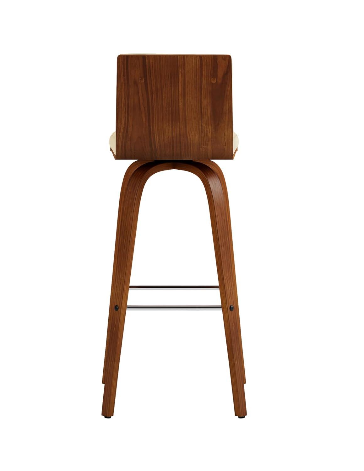Biance Solid Wood Swivel Bar & Counter Stool