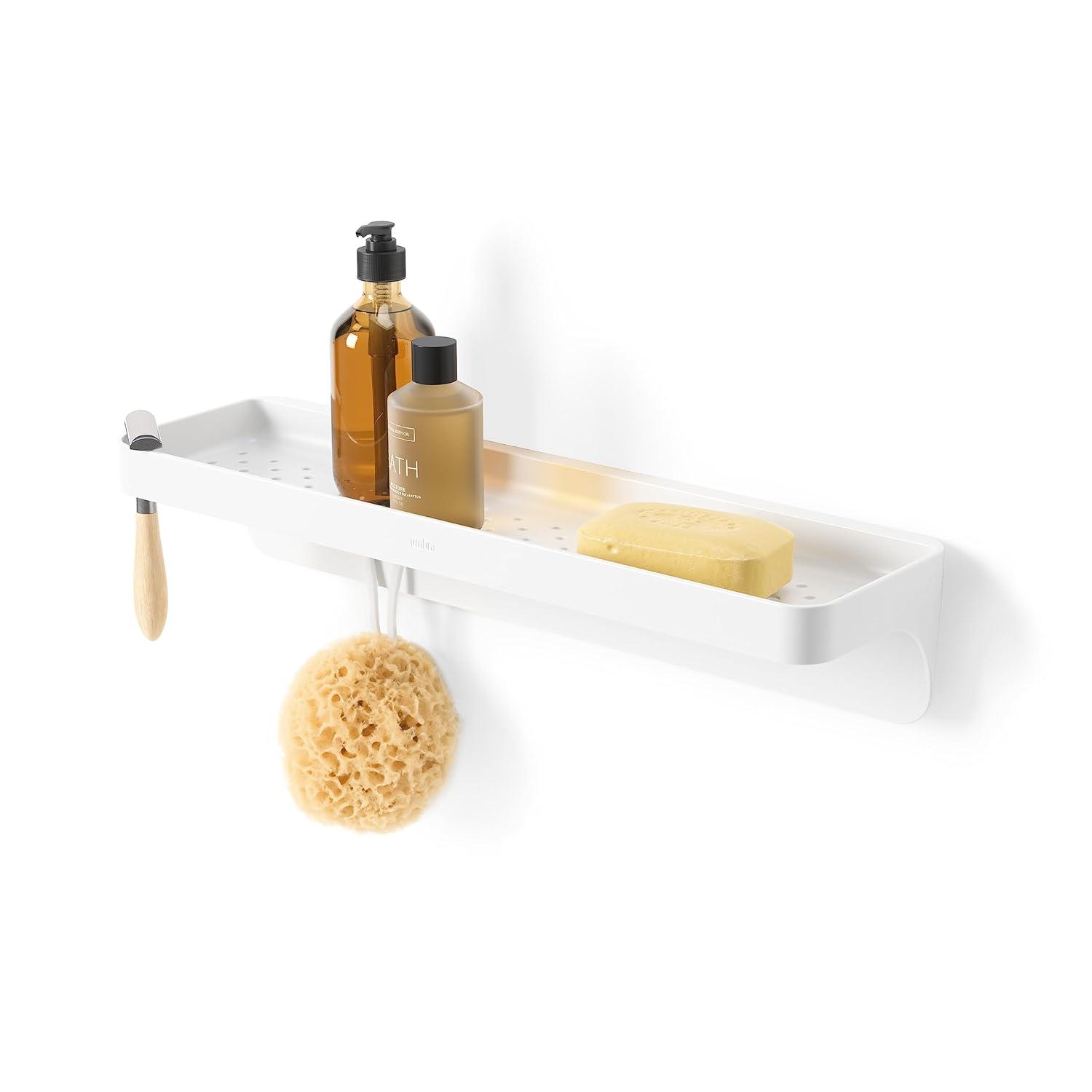 Umbra Flex Adhesive Adhesive Shower Shelf