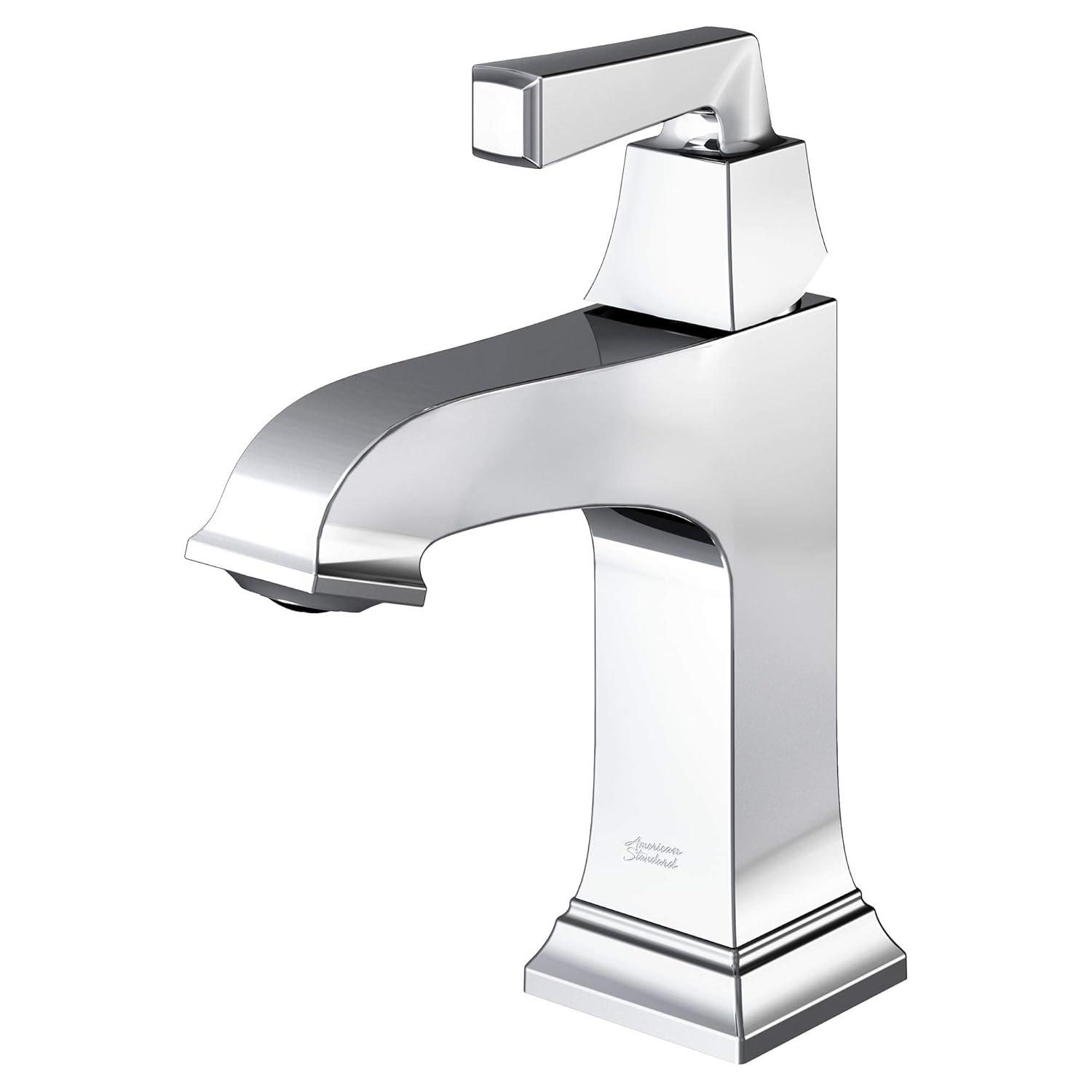 Town Square S Single-Hole Single-handle Bathroom Faucet with Drain Assembly
