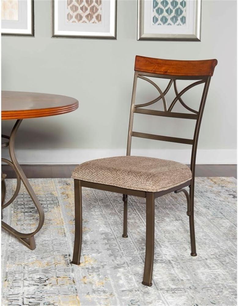 Powell Hamilton Dining Chair, Set of 2, Cherry