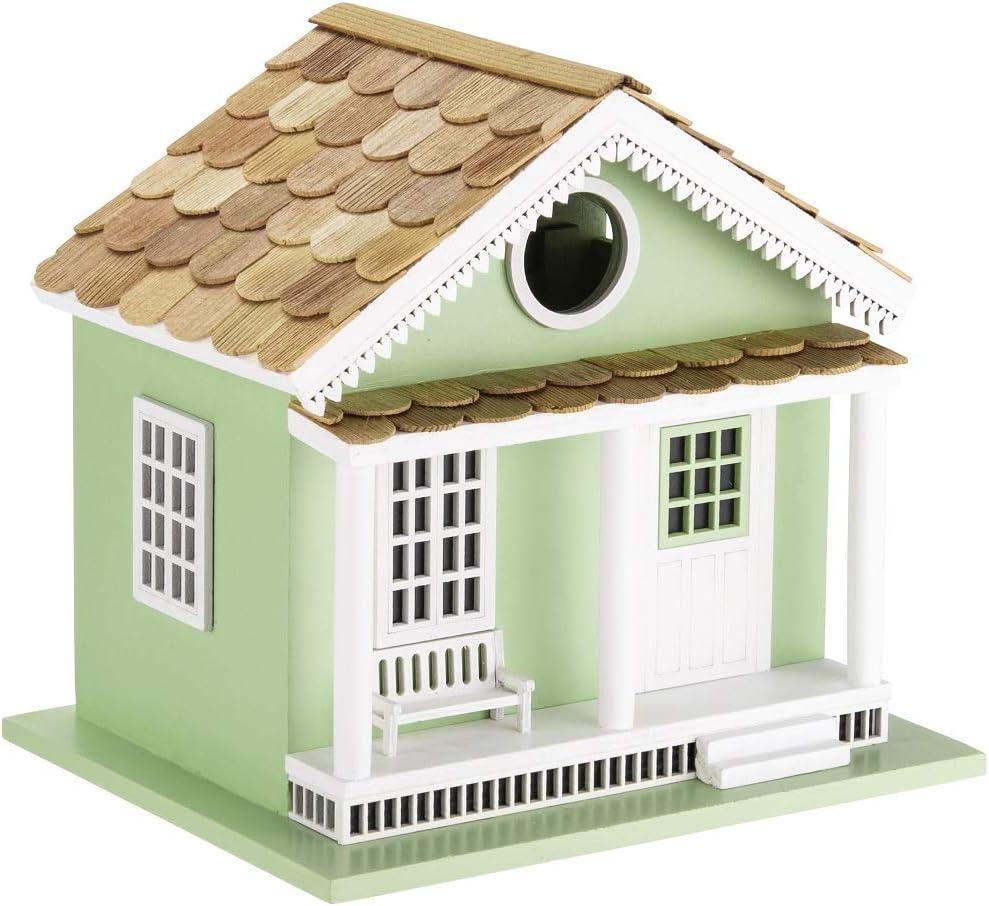 Vandue Outdoor Wooden Birdhouse - Green Lake House