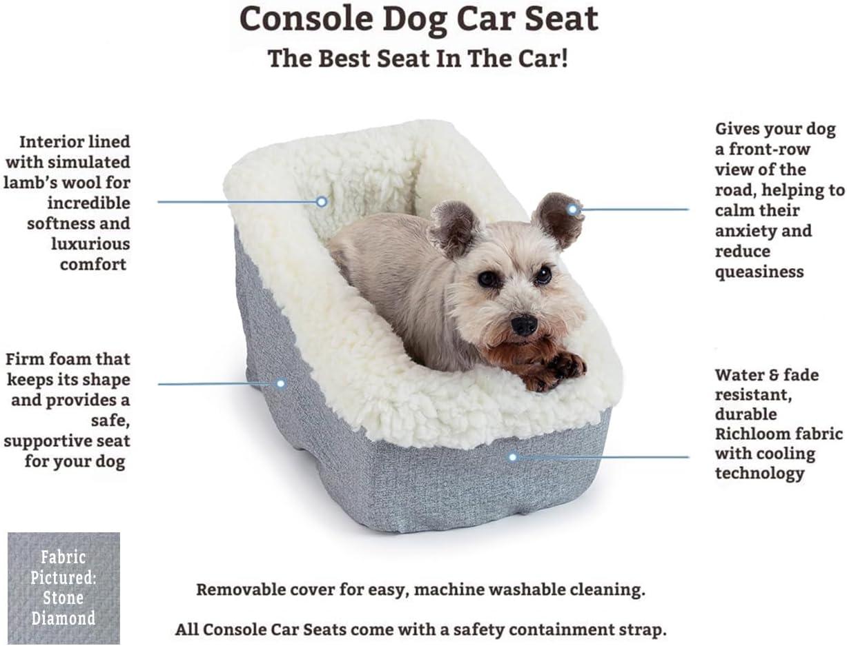 Small Gray and White Soft Sided Dog Carrier