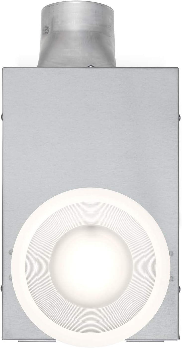 Delta Breez BreezRecessed 80 CFM Exhaust Bath Fan/LED Light and Night-light