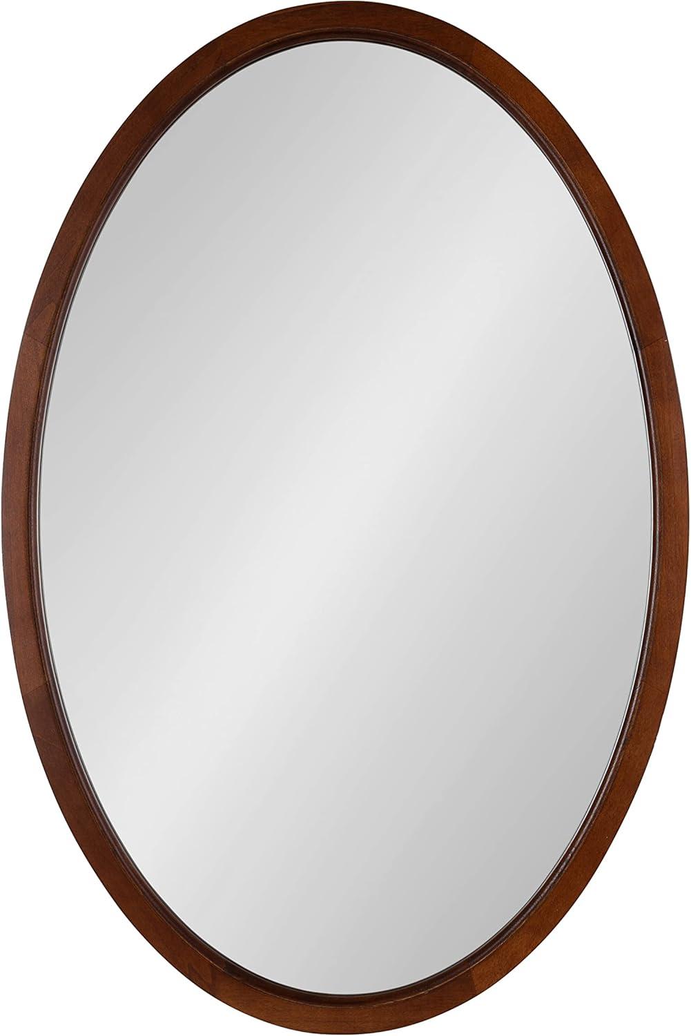 Kate and Laurel Hogan Oval Framed Wall Mirror