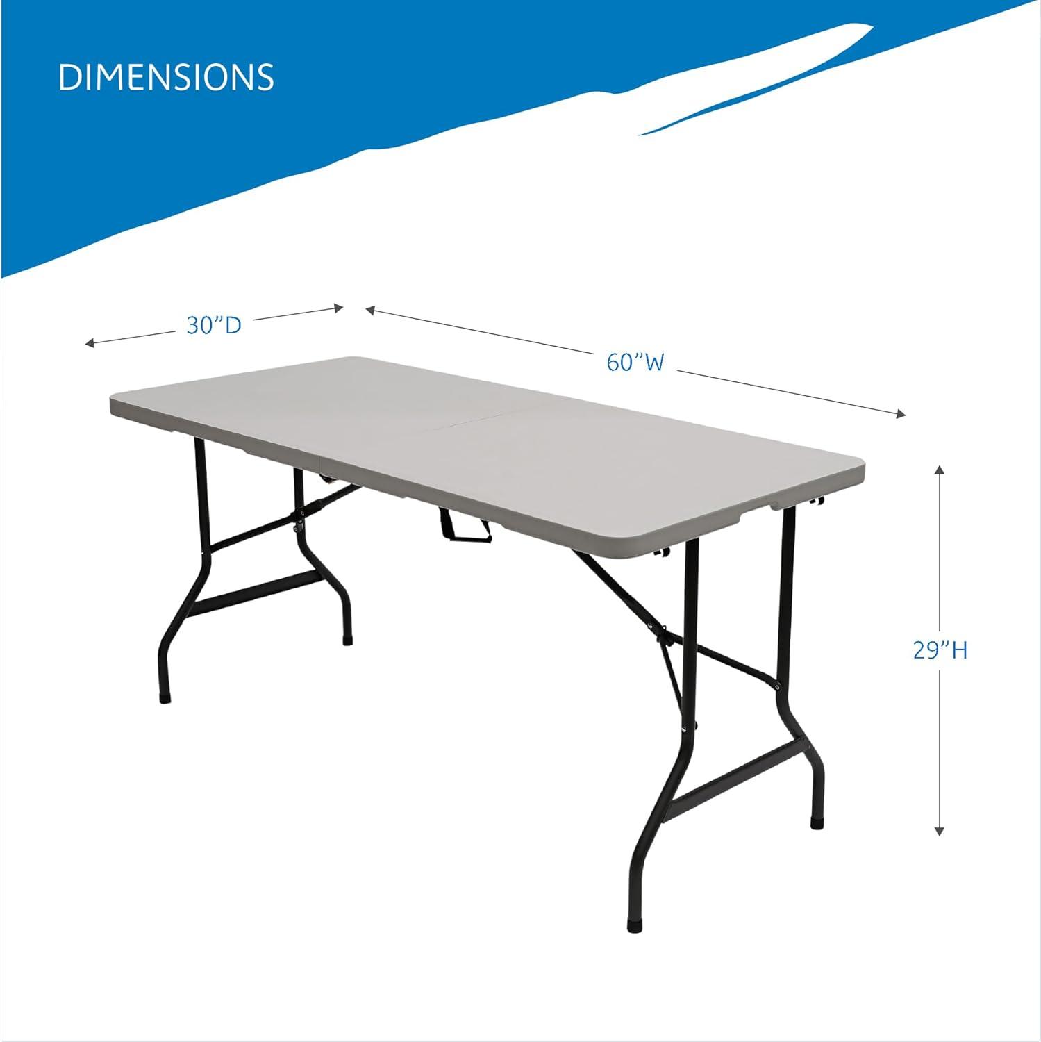 IndestrucTableTOO Rectangular Folding Table