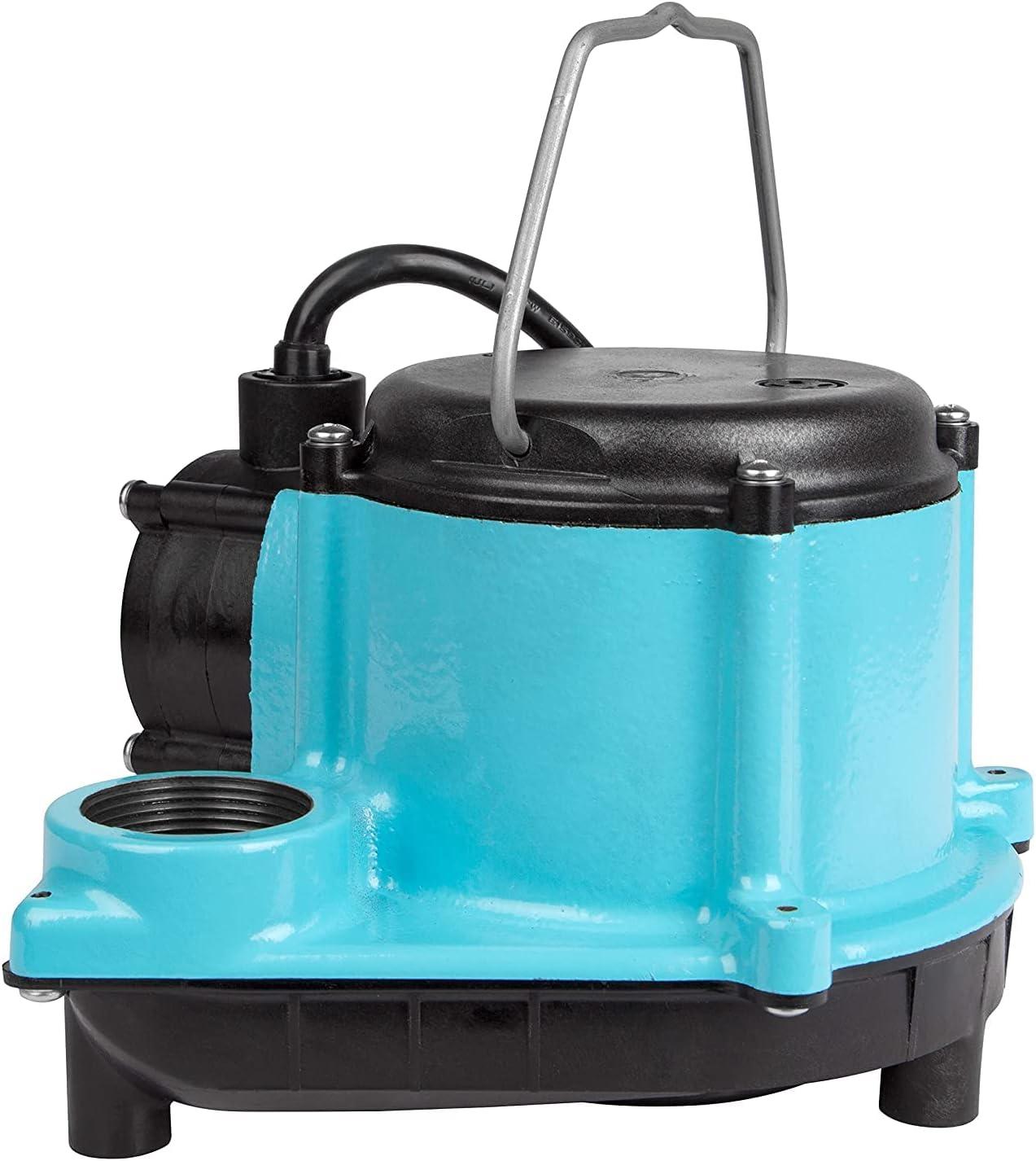 Little Giant 506160 6 CIA ML 115 Volt 1/3 Horsepower Submersible Water Sump Pump