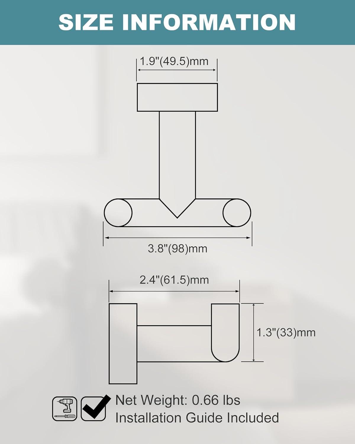 Wall Mounted Towel Hook