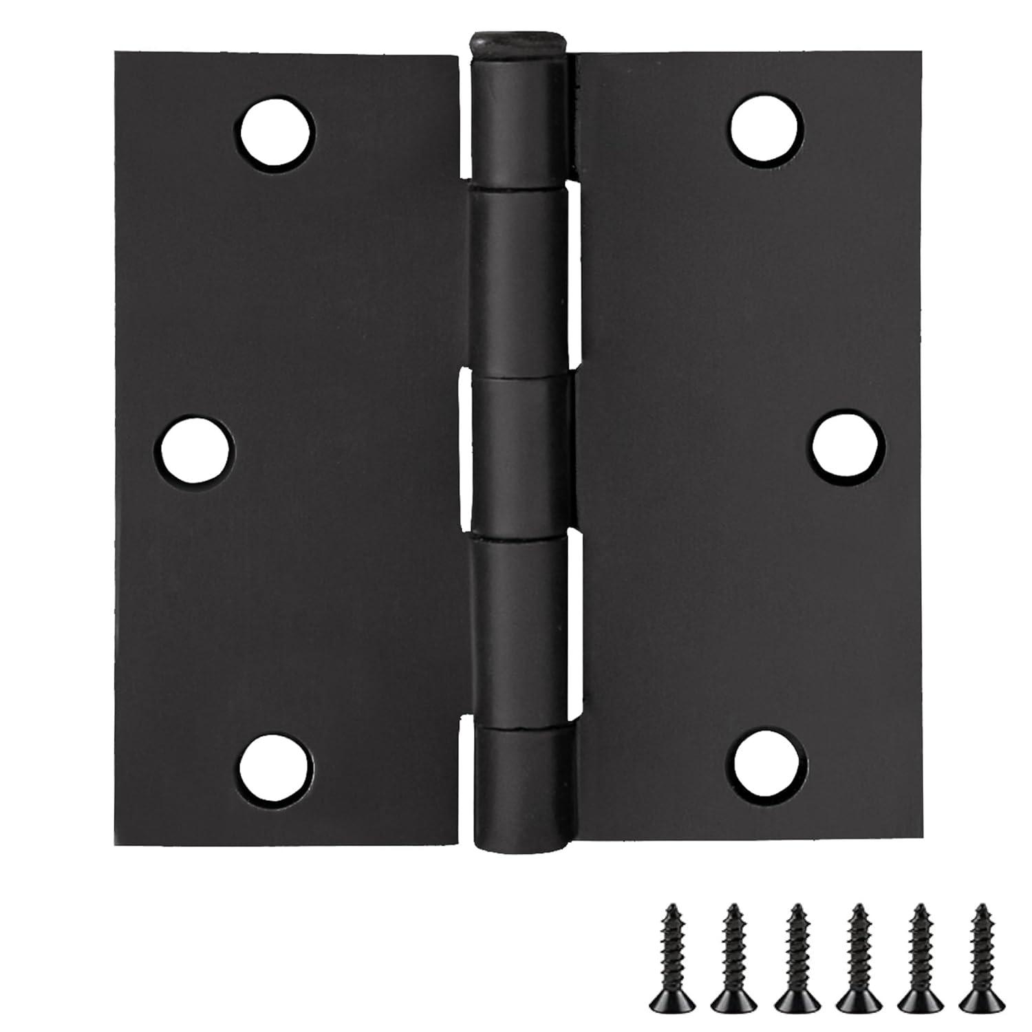 Design House 3.5" H x 3.5" W Butt Bearing Door Hinges (Set of 3)