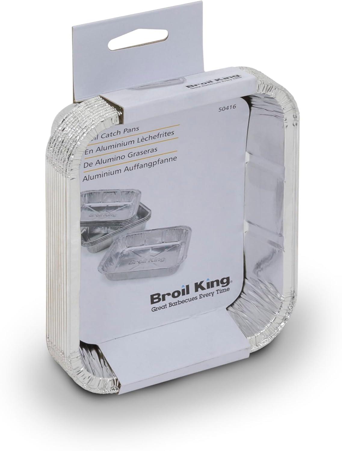 Universal Small Silver Aluminum Drip Pans, 10-Pack