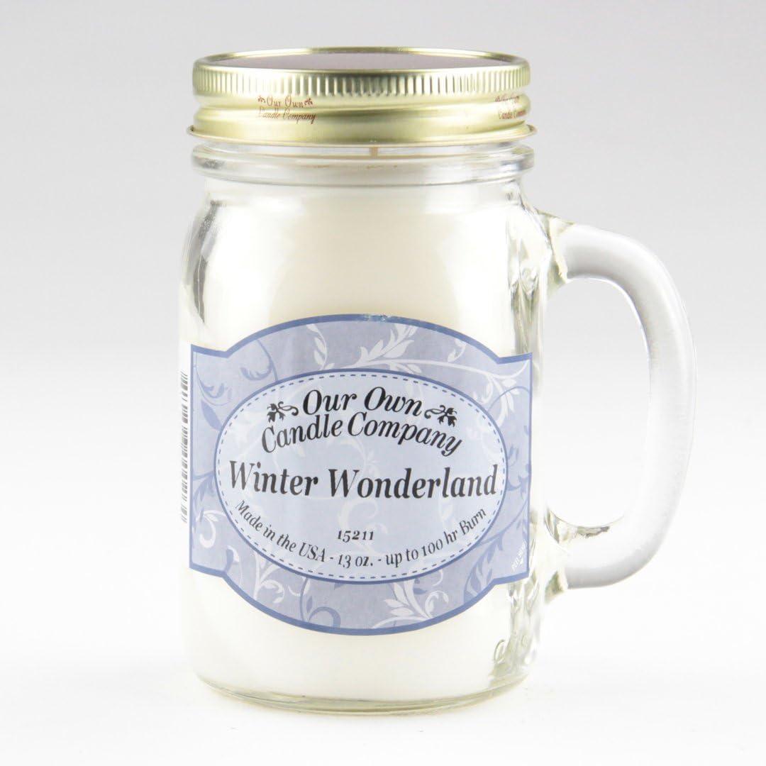 Winter Wonderland White Soy Scented Jar Candle, 1 lb