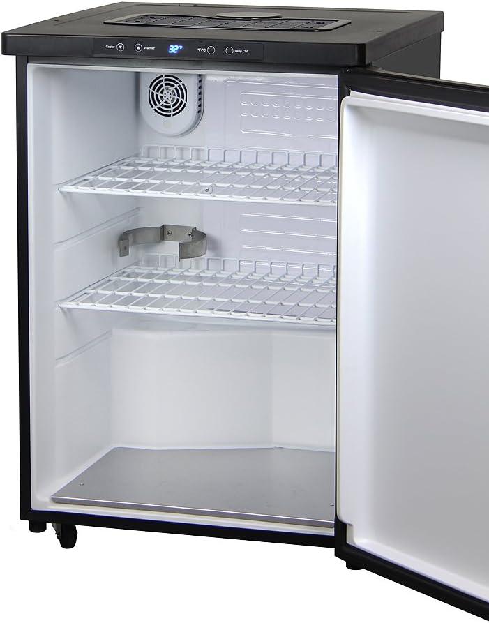 Kegco Kegco 5.6 Cubic Feet Triple Tap Freestanding Kegerator with Adjustable Temperature