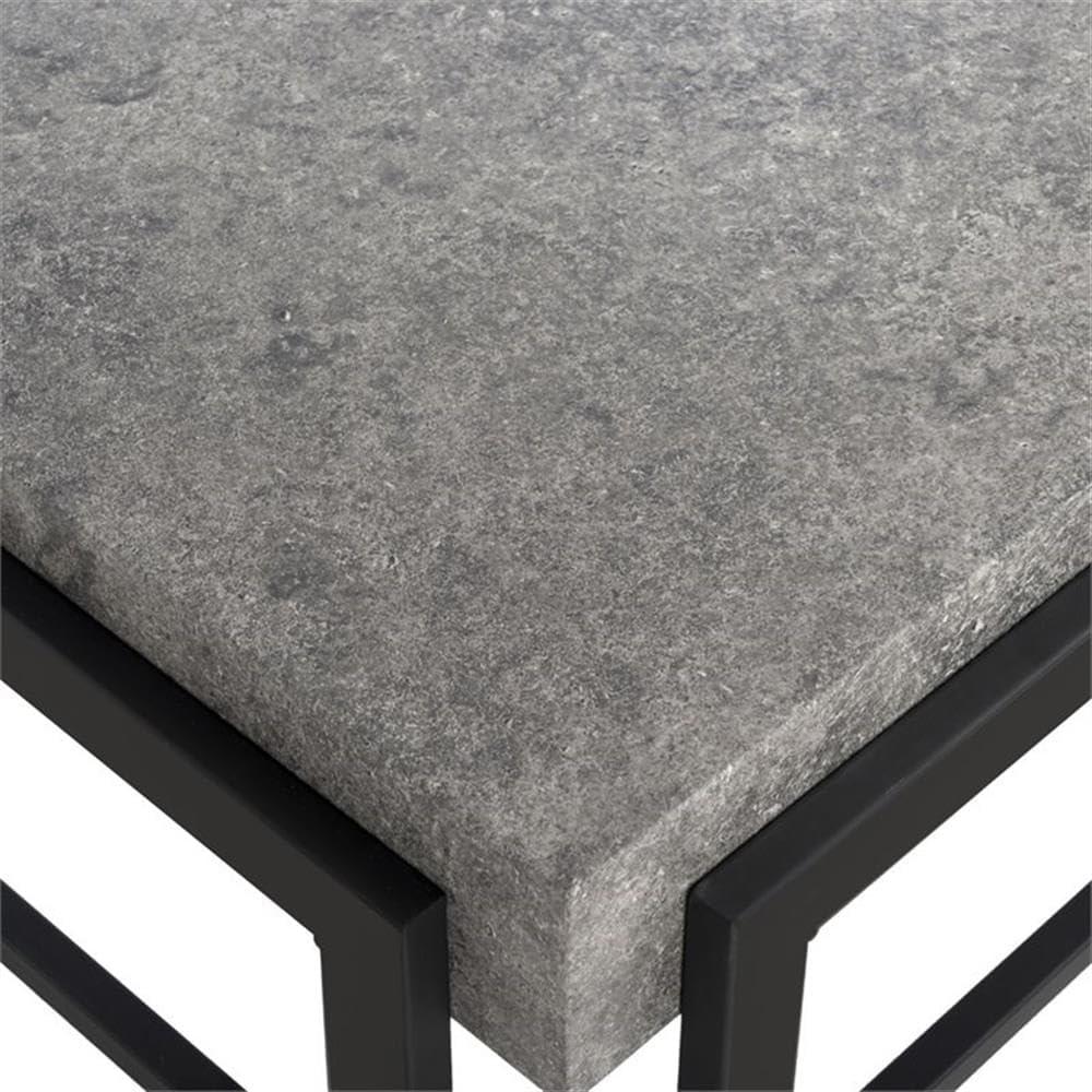 Oliver Coffee Table - Dark Grey/Black - Safavieh