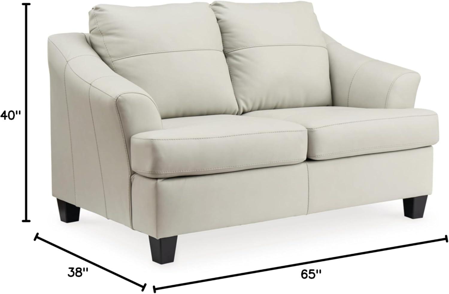 Pinnacle 65'' Upholstered Loveseat