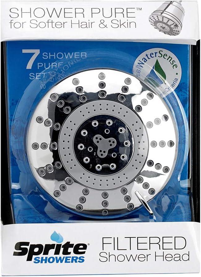 Shower Pure Chrome 7-Setting Filtered Shower Head