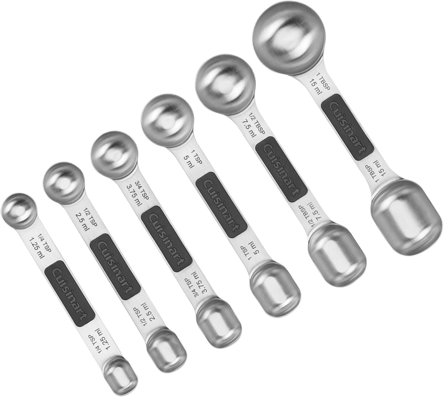 Cuisinart 6-Piece Stainless Steel Measuring Spoon Set