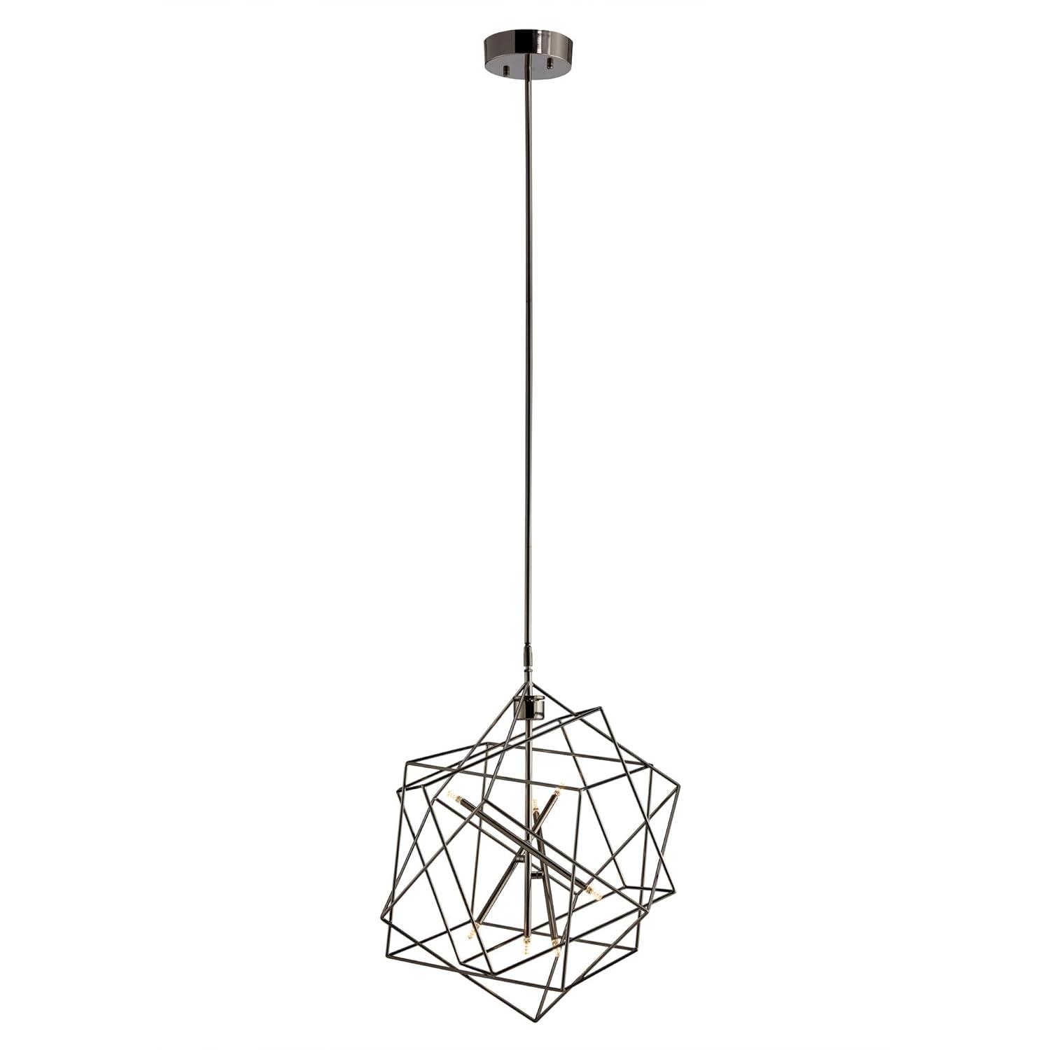 Ezo 7 Light Metal Geometric Chandelier