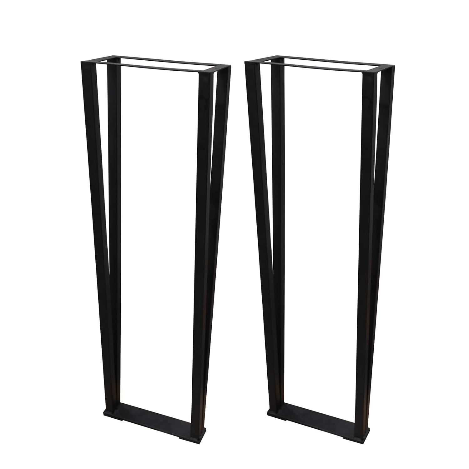 Home Soft Things Flat Iron Table Leg 30" 2pcs Set