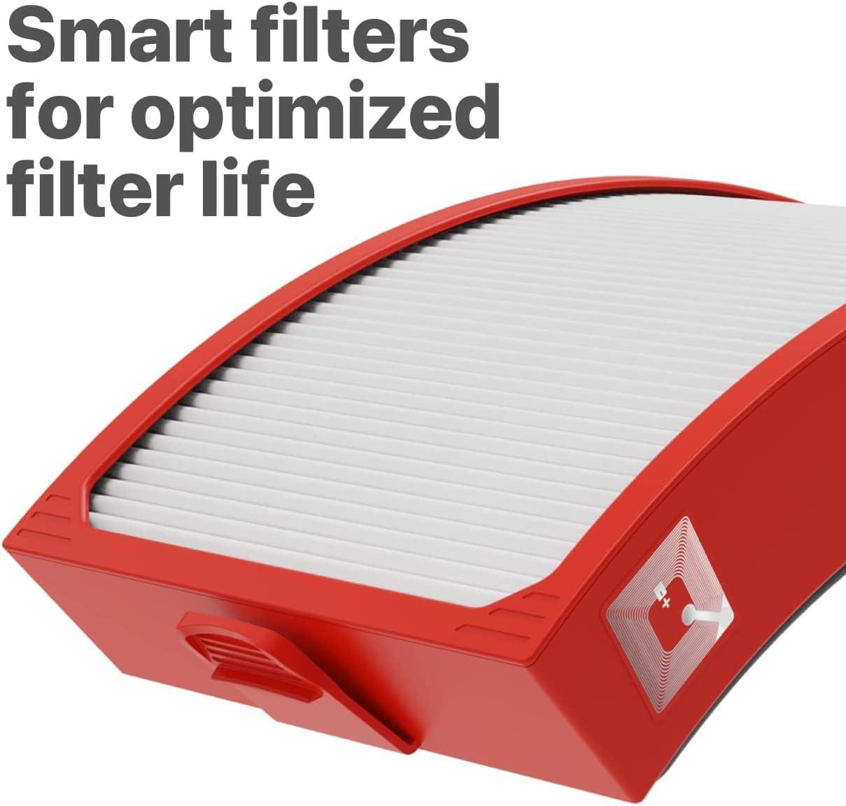 IQAir Atem X Air Purifier for Large Room in Home, Kitchen, Living Room, Office up to 1650 Sq. ft., HyperHEPA Filters Viruses, Bacteria, Allergies, Asthma, Mold, Pets, Dust, Odor; Made in Germany