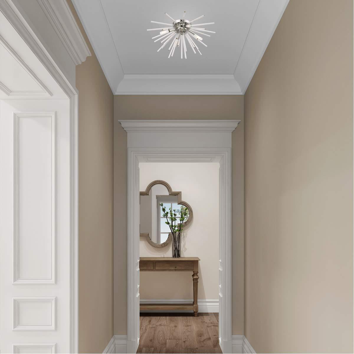 Livex Lighting Utopia 4 - Light Flush Mount in  Polished Chrome