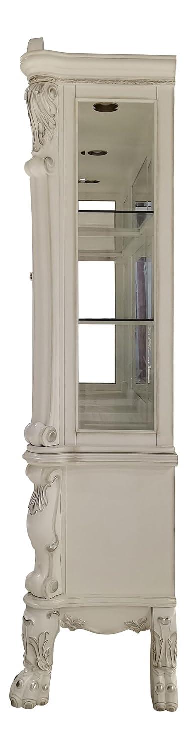75" Dresden Hutch Tops Bone White Finish - Acme Furniture