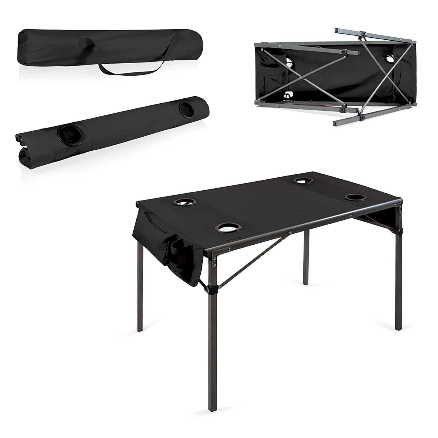 Arlmont & Co. Travel Table Portable Folding Table, Camping Table, Outdoor Table with Carry Bag Coso