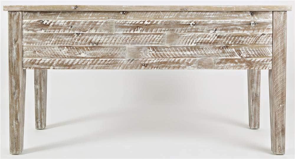 Artisan's Craft 5-Color:Washed Grey,Quantity:1,Style:Drawer Desk